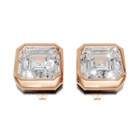 Bezel Set Studs