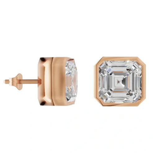 Bezel Set Studs
