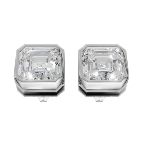 Bezel Set Studs