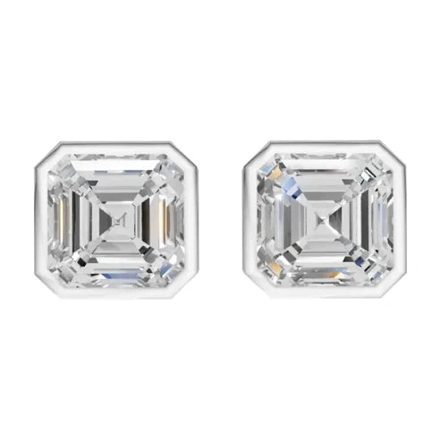 Bezel Set Studs