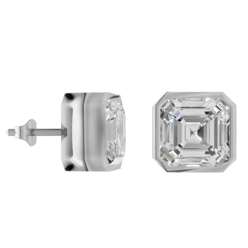 Bezel Set Studs
