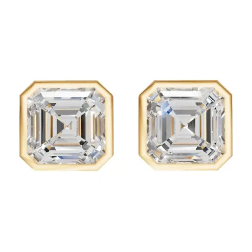 Bezel Set Studs