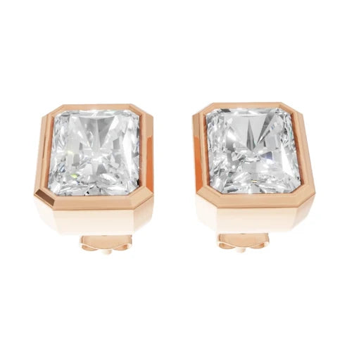 Bezel Set Studs