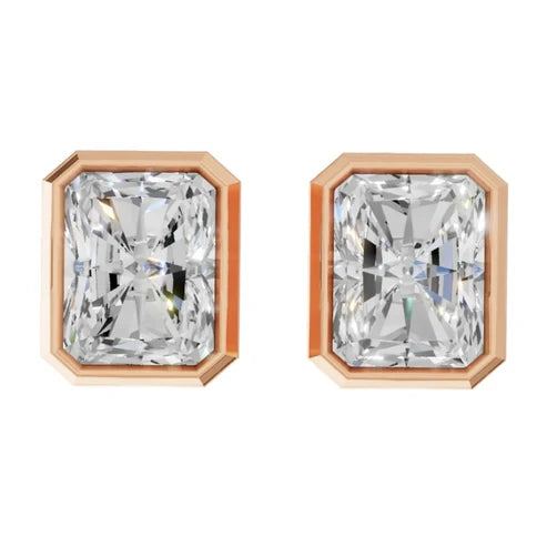 Bezel Set Studs