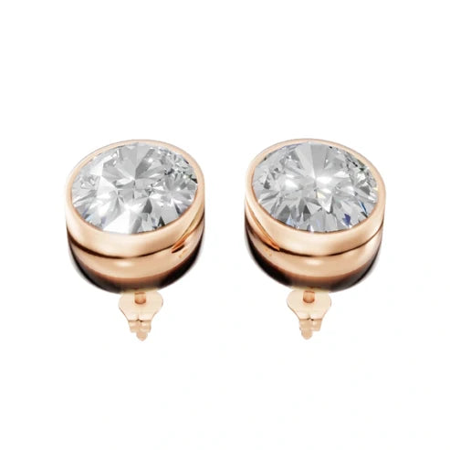 Bezel Set Studs