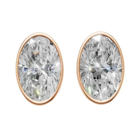 Bezel Set Studs