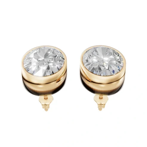 Bezel Set Studs