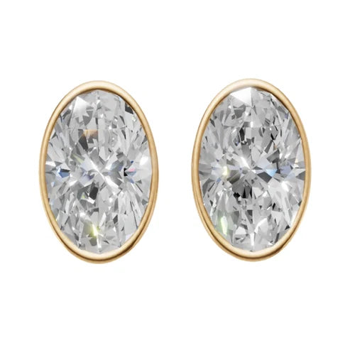 Bezel Set Studs