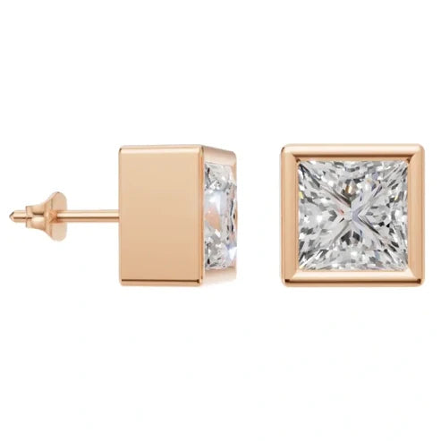 Bezel Set Studs