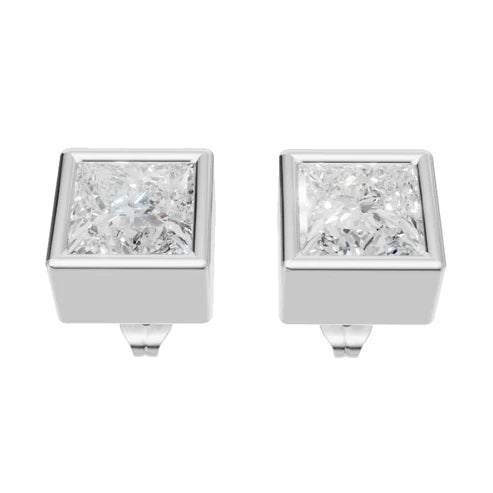 Bezel Set Studs
