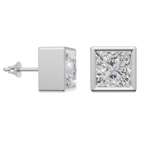 Bezel Set Studs