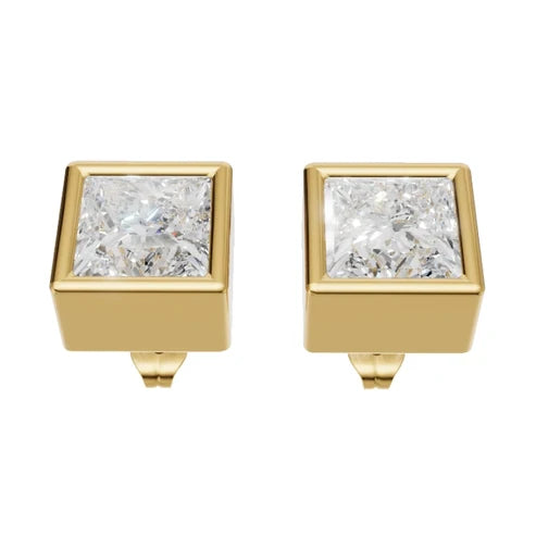 Bezel Set Studs