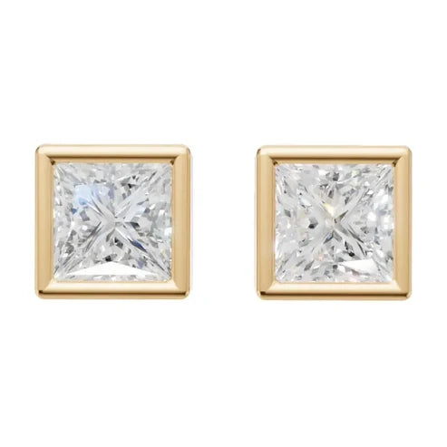 Bezel Set Studs