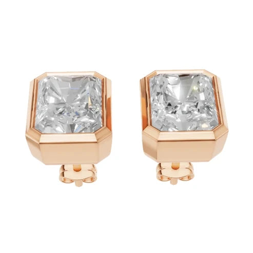 Bezel Set Studs