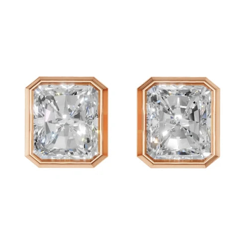 Bezel Set Studs