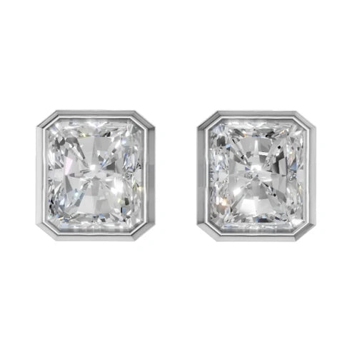 Bezel Set Studs