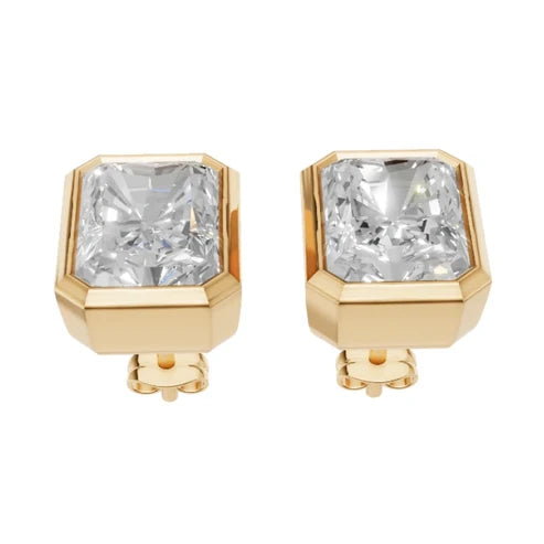 Bezel Set Studs