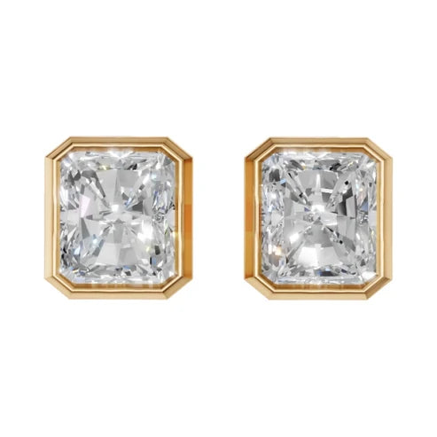 Bezel Set Studs