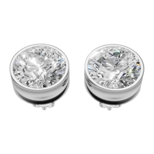 Bezel Set Studs