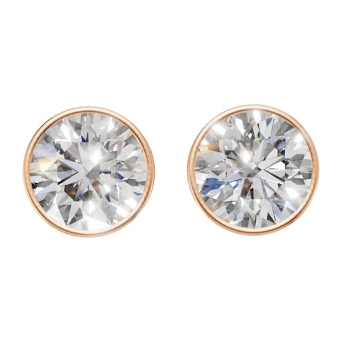 Bezel Set Studs