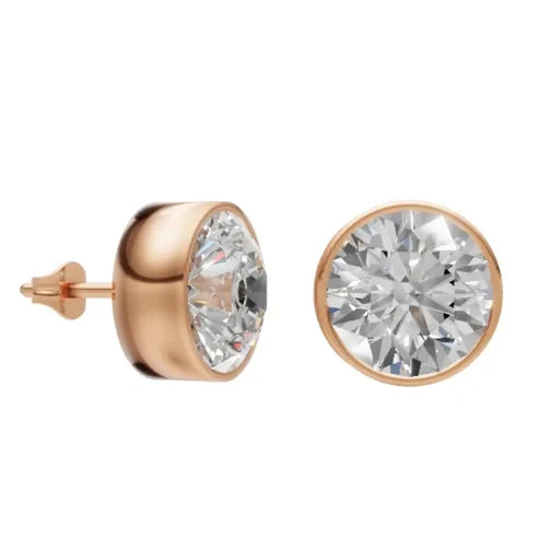 Bezel Set Studs