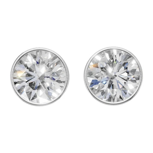 Bezel Set Studs