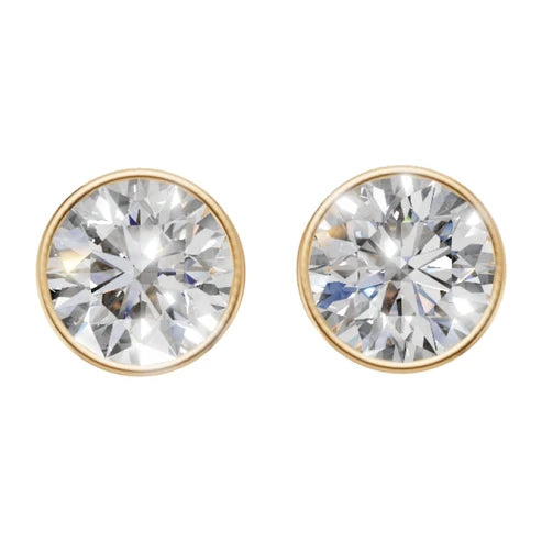Bezel Set Studs