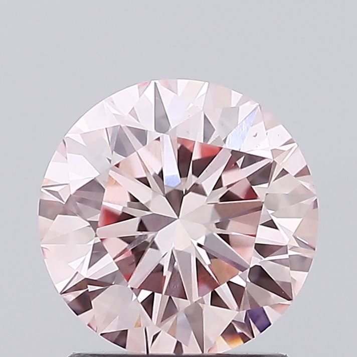 1.58 Carat Pink VS2 Round Diamond