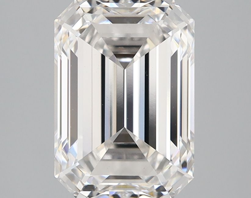 2.53 Carat F VS1 Emerald Lab Diamond
