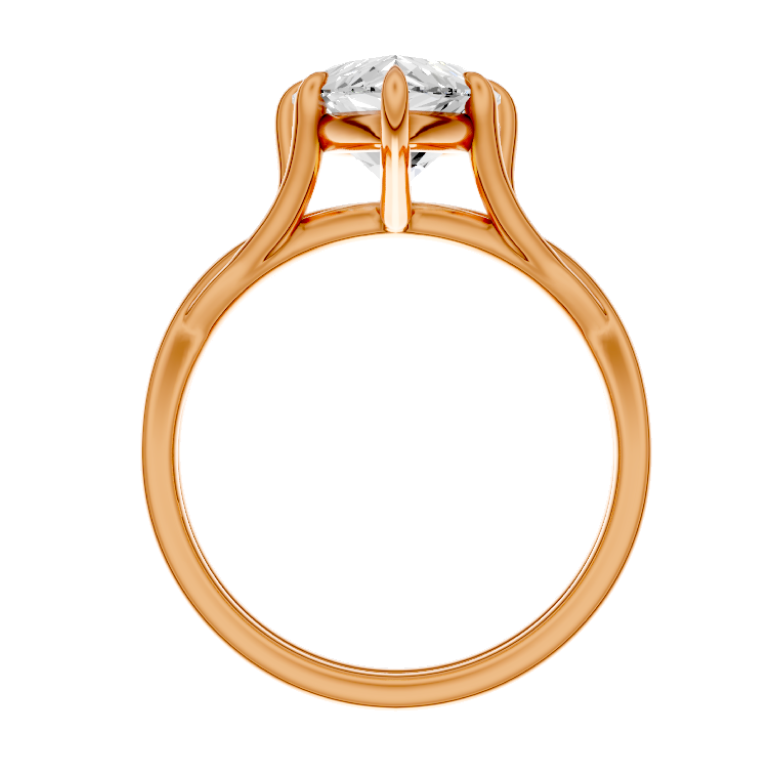 pear-14k rose gold|pear-18k rose gold
