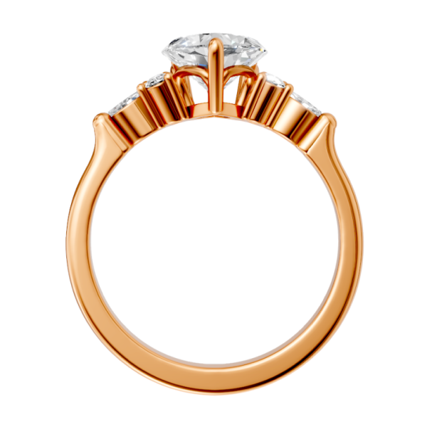 heart-14k rose gold|heart-18k rose gold