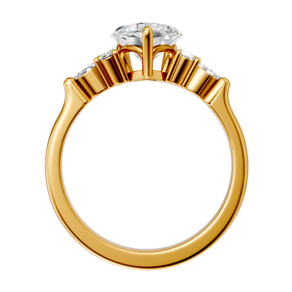 heart-14k yellow gold|heart-18k yellow gold