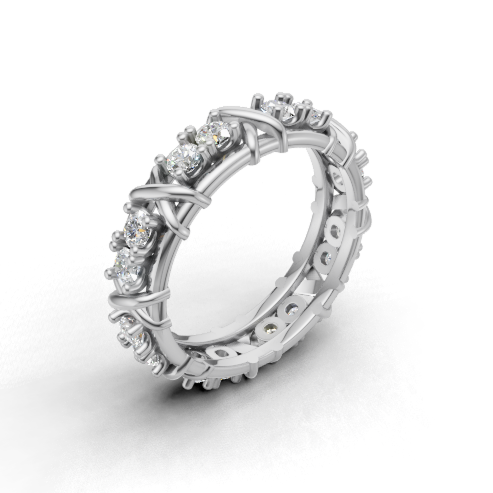 14k white gold|18k white gold|platinum