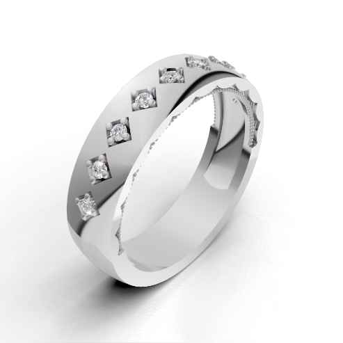 14k white gold|18k white gold|platinum