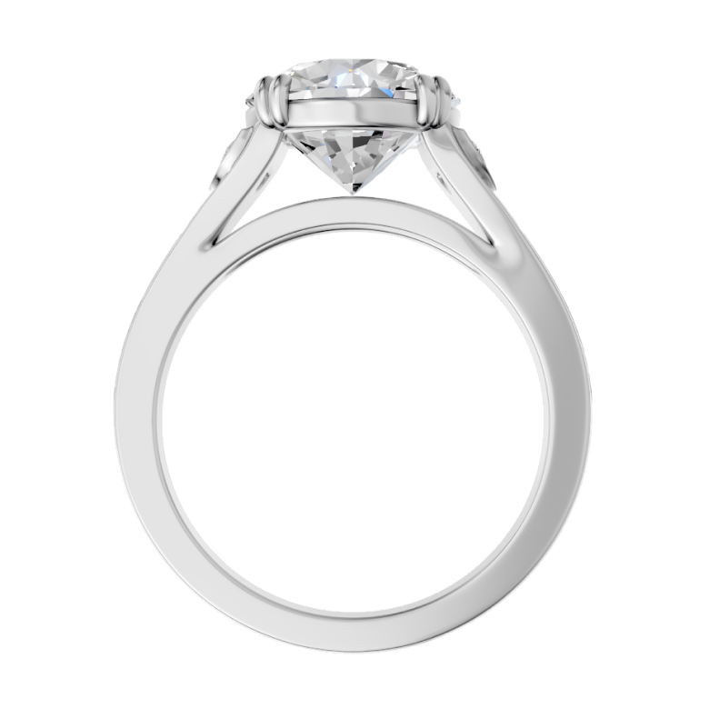 round-14k white gold|round-18k white gold| round-platinum