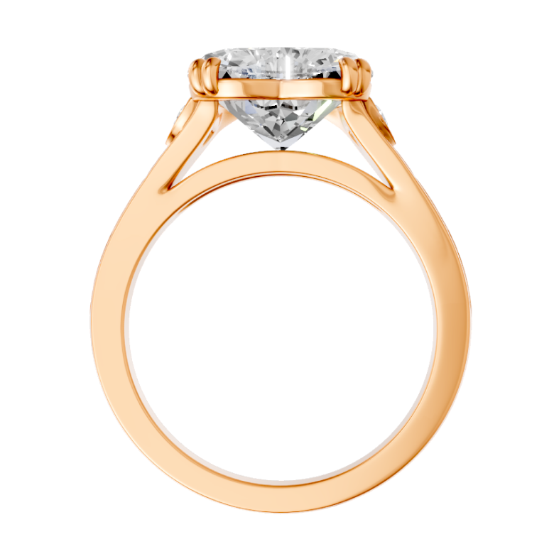 heart-14k rose gold|heart-18k rose gold