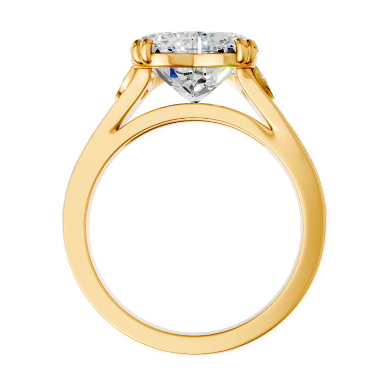 heart-14k yellow gold|heart-18k yellow gold