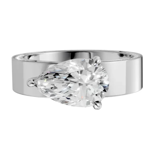 pear-14k white gold|pear-18k white gold| pear-platinum
