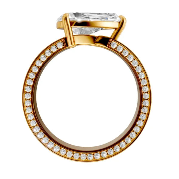 pear-14k yellow gold|pear-18k yellow gold