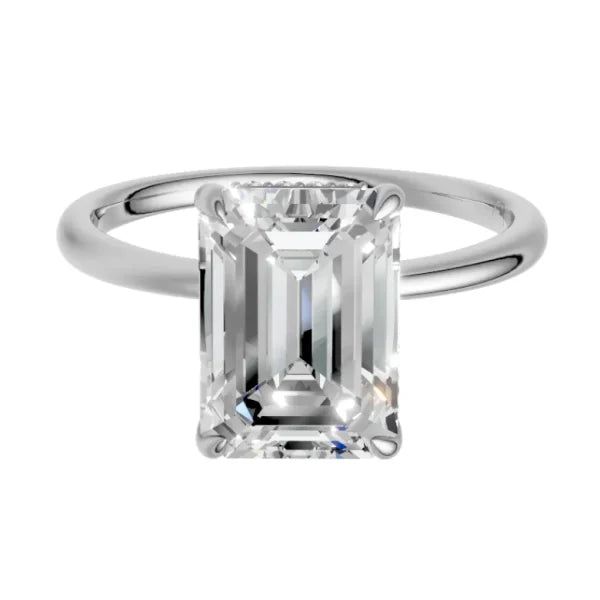 emerald-14k white gold|emerald-18k white gold| emerald-platinum