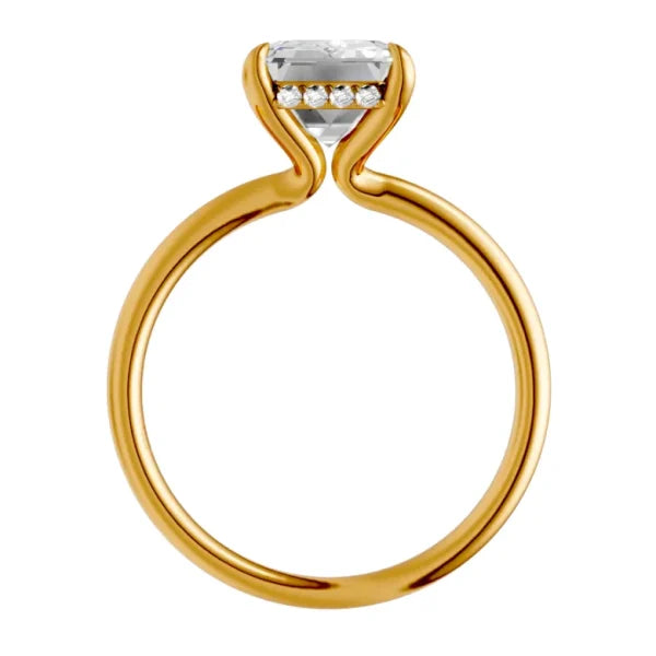 emerald-14k yellow gold|emerald-18k yellow gold