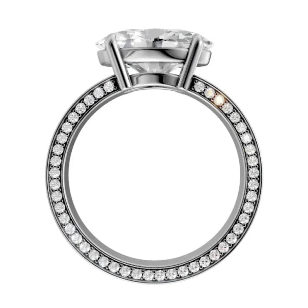 oval-14k white gold|oval-18k white gold| oval-platinum