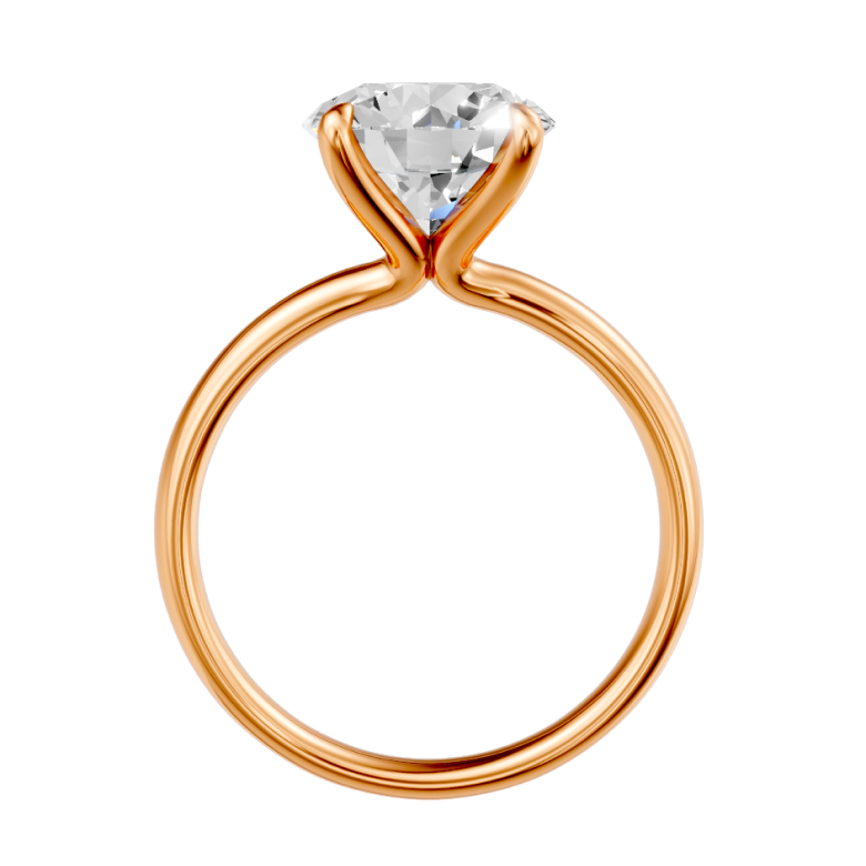 round-14k rose gold|round-18k rose gold