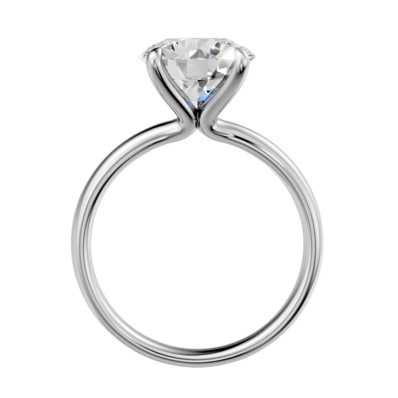 round-14k white gold|round-18k white gold| round-platinum