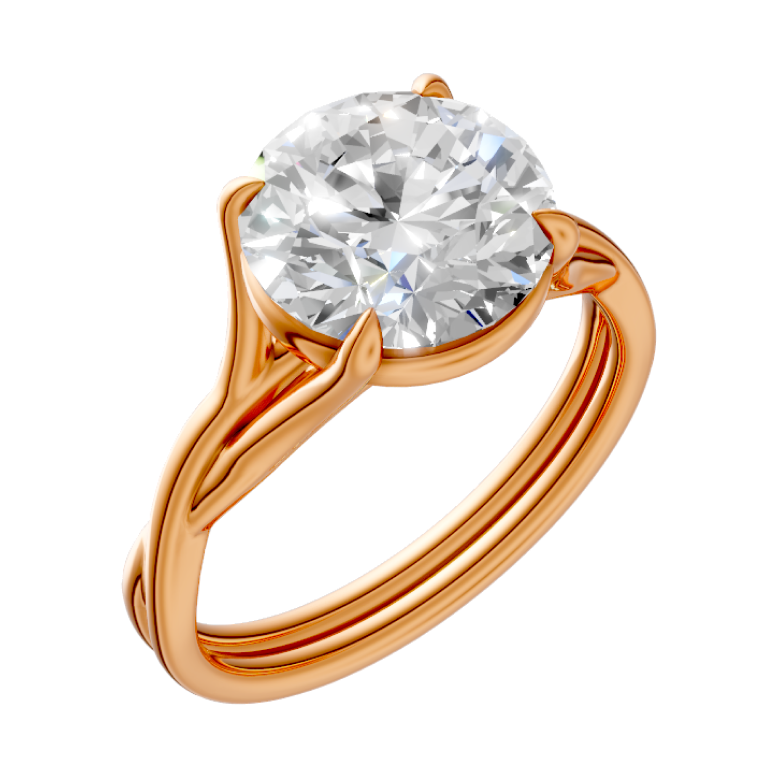 round-14k rose gold|round-18k rose gold