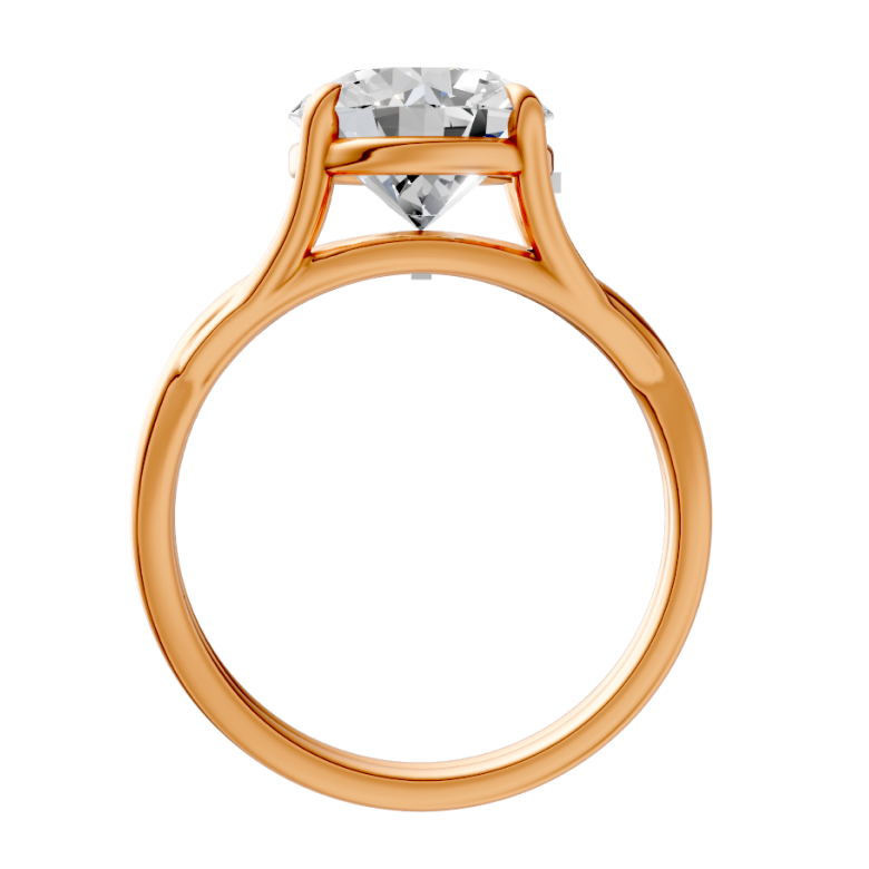 round-14k rose gold|round-18k rose gold