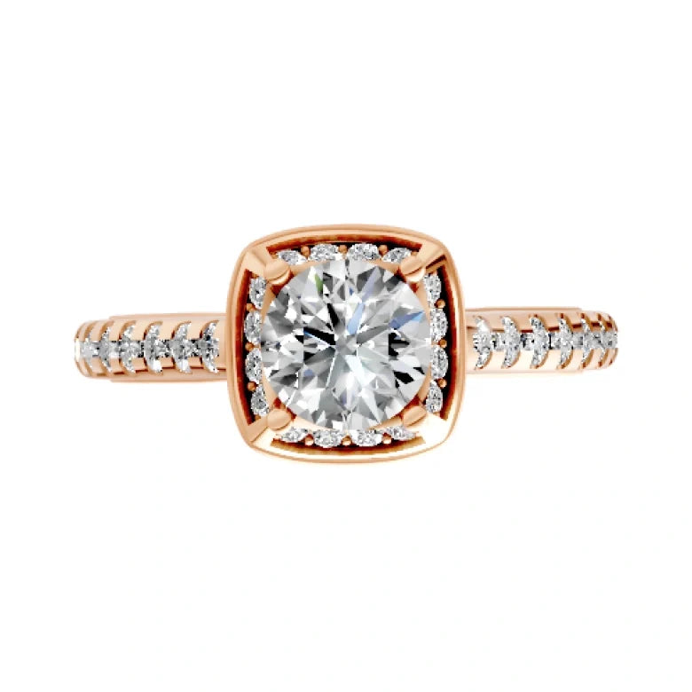 round-18k rose gold|rose gold|round-14k rose gold