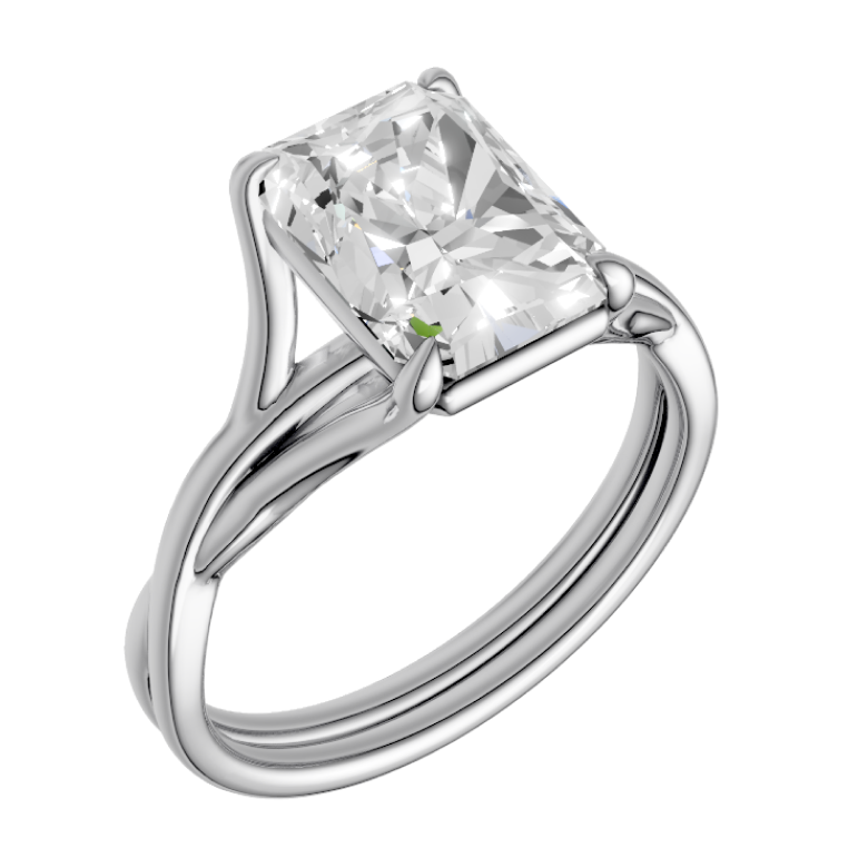 radiant-14k white gold|radiant-18k white gold| radiant-platinum