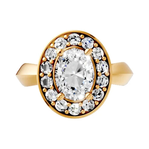 round-14K Yellow Gold