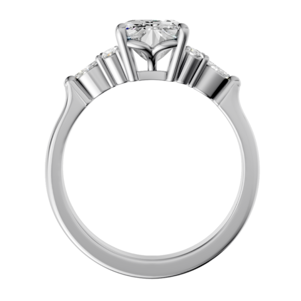 emerald -14k white gold| emerald -18k white gold| emerald-platinum